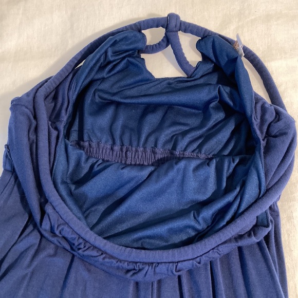 Ann Taylor Loft blue jumpsuit petite xs - Picture 15 of 15